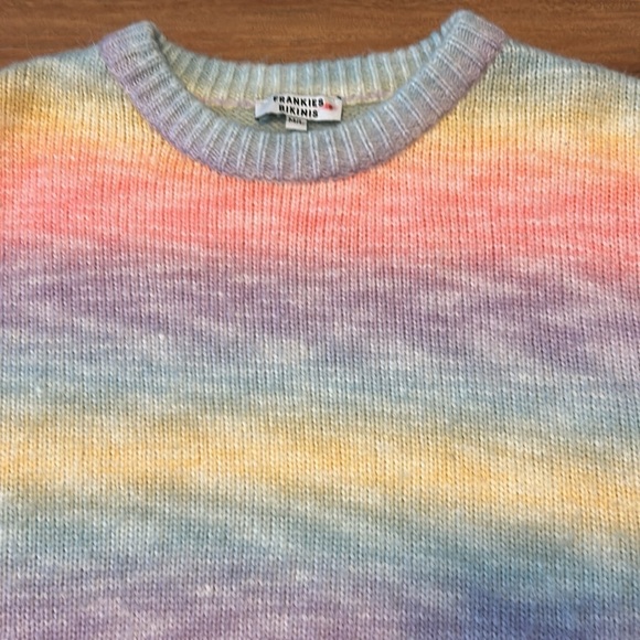 SOLD OUT! FRANKIE’S BIKINIS Bennie Oversized Knit Sweater. Size M/L - Picture 9 of 11